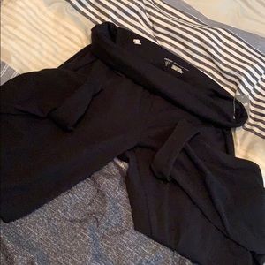 Black high waisted leggings